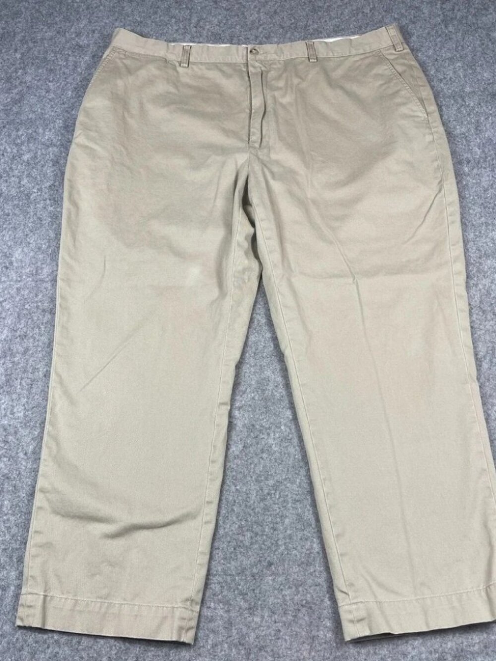 Cream Relaxed Cargo Pants Men's